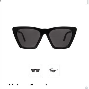 Illesteva Lisbon black sunglasses